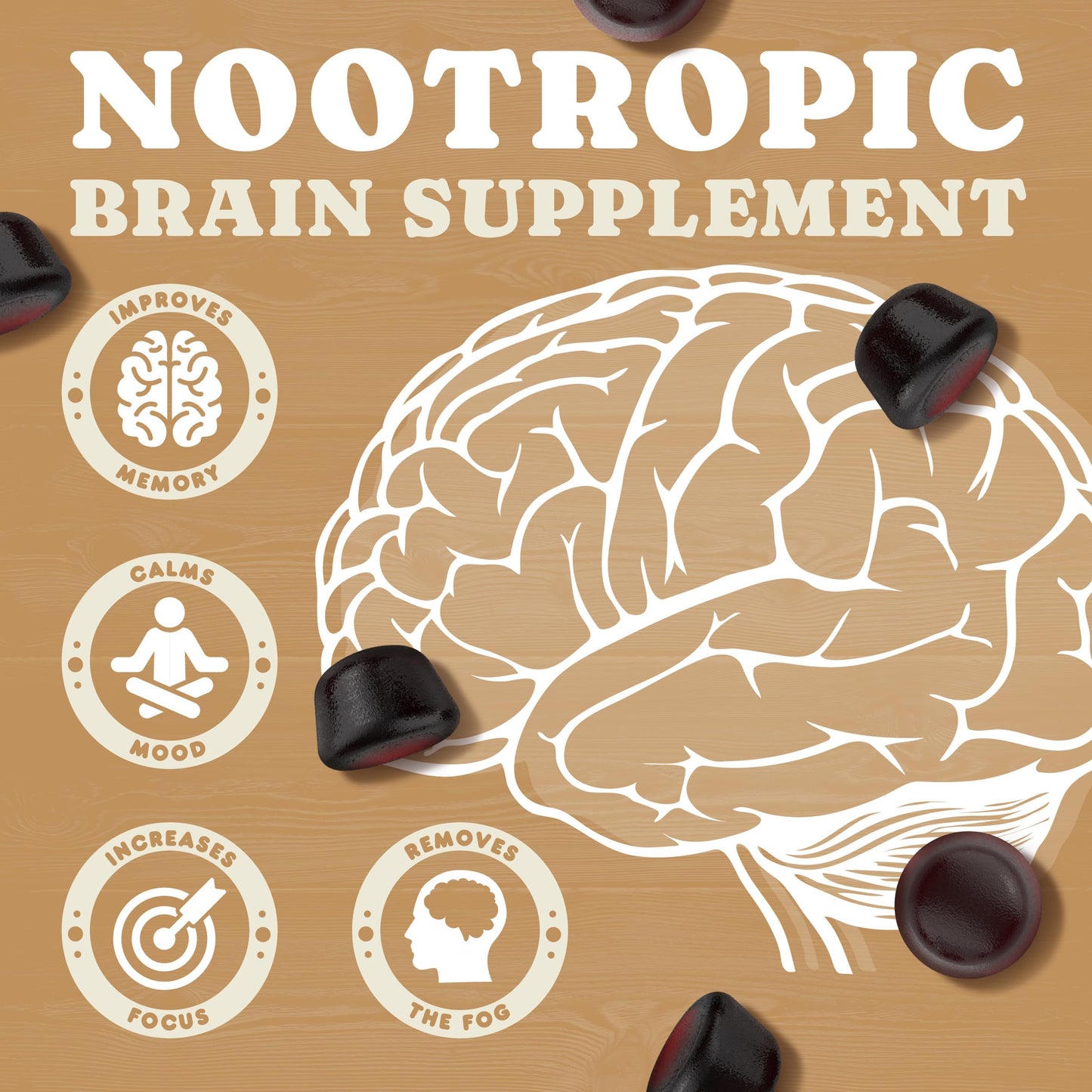 Biolore Mushroom Complex Gummies: 10 Powerful Mushrooms with Chaga, Lions Mane BioloreBuy Supplements Australia