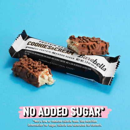 Barebells Protein Bars Cookies & Cream - 12 Count, 1.9oz Bars - Protein Snacks with 20g BAREBELLSBuy Supplements Australia