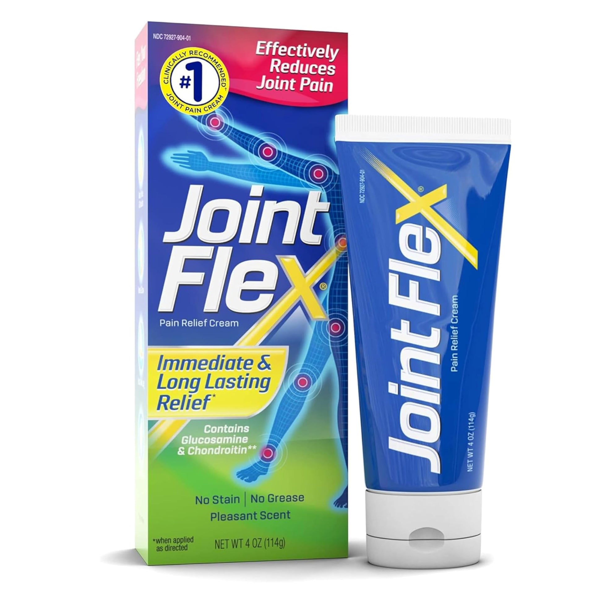 JointFlex Pain Relief Cream, Arthritis Pain Relief, Joint Pain Relief, 4 Ounce Tube JointFlexBuy Supplements Australia