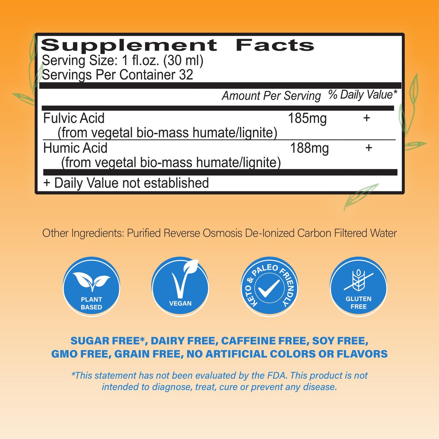 Vital Earth Minerals Detox & Wellness Support – Fulvic Humic Mineral Blend with 70+ Trace Minerals, Electrolytes, 32 Oz Bottle + 14 Single-Serve Packs Vital Earth MineralsBuy Supplements Australia