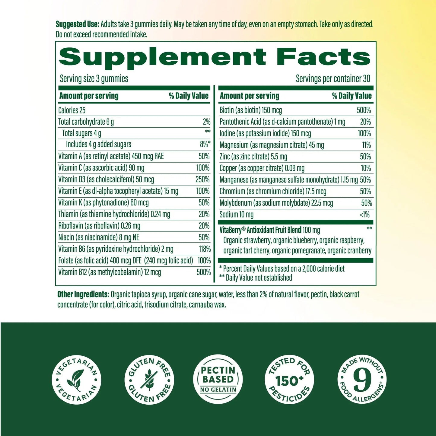 MegaFood Women’s Whole Body Multivitamin Gummies - Multivitamin For Women With Vitamin C, Magnesium Citrate, Vitamin D3, Folate MegaFoodBuy Supplements Australia