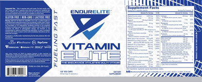 EndurElite Vitamin Elite - Complete Multivitamin for Men and Women - 120 Capsules EndurEliteBuy Supplements Australia