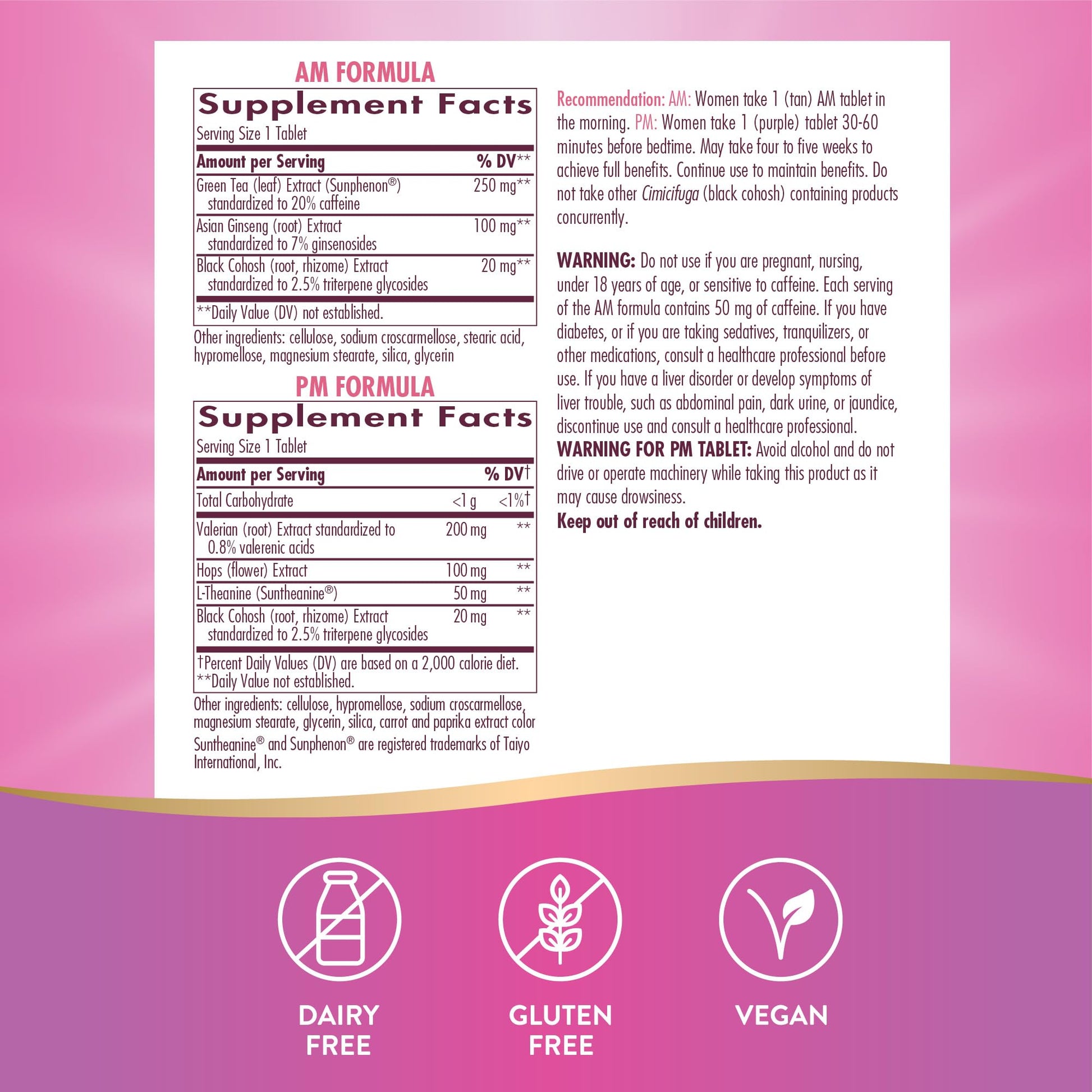 Nature's Way AM/ PM Menopause and Hot Flash Relief*, Hormone-Free Formulas Including Nature's WayBuy Supplements Australia
