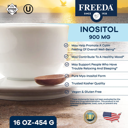 FREEDA Inositol Powder from Myo-Inositol - Hormone Balance for Women - PCOS Supple FREEDABuy Supplements Australia