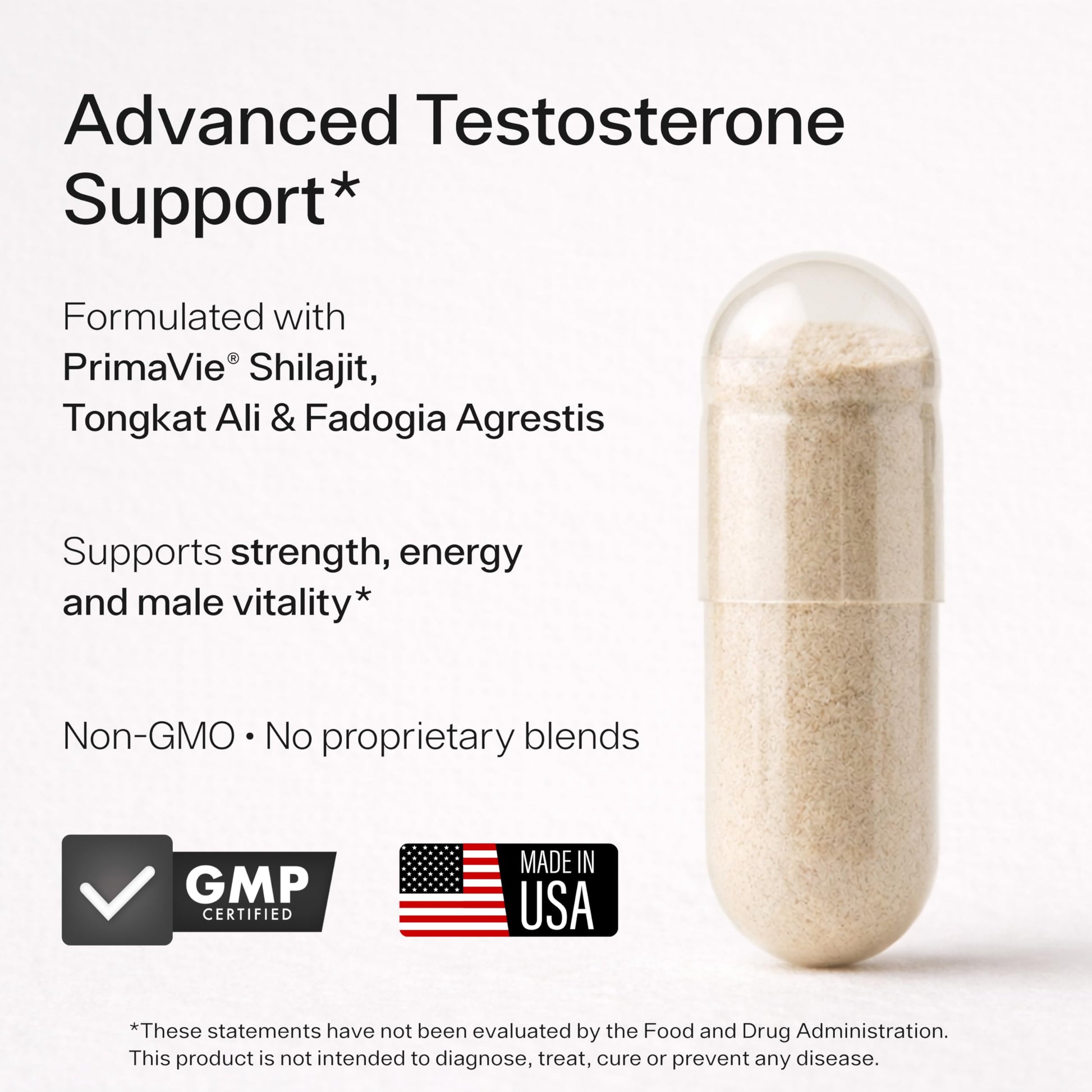 Testosterone Booster for Men - Sheer Alpha T-Booster - Clinically Backed Dose, Strongest Formula - Made in USA - Premium Blend of Fadogia Agrestis Tongkat Ali and Shilajit. 30 Servings Sheer Strength LabsBuy Supplements Australia