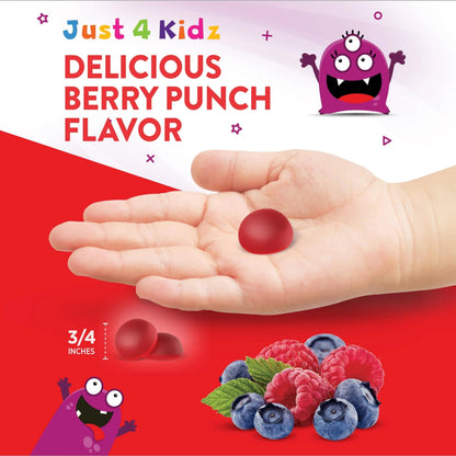 Nature's Truth Kids Multivitamin Gummies with Probiotics | 120 Count | Berry Punch Flavor | Vegetarian, Non-GMO & Gluten Free Supplement Nature's Truth