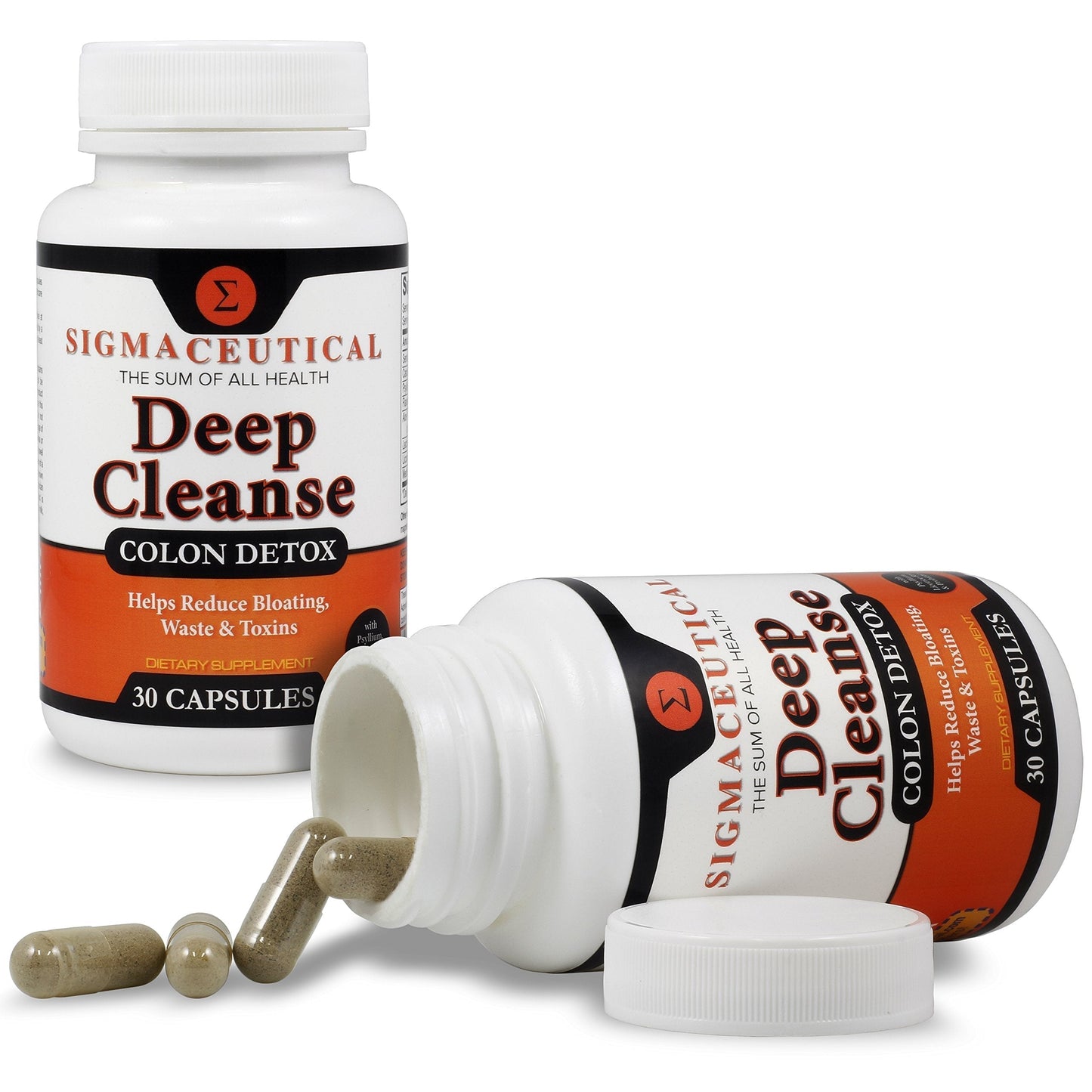 Sigmaceutical 1 Day Colon Cleanse - Detox Cleanse - Bowel Cleanse & Laxative - Bowel Detox SigmaceuticalBuy Supplements Australia