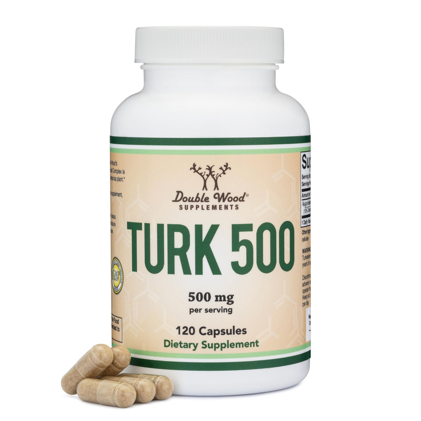 Turkesterone Supplement 500mg, 120 Capsules (Ajuga Turkestanica Extract Std. to 10% Turkesterone) Similar to Ecdysterone for Men's Health Support (Manufactured and Tested in the USA) by Double Wood Double Wood SupplementsBuy Supplements Australia