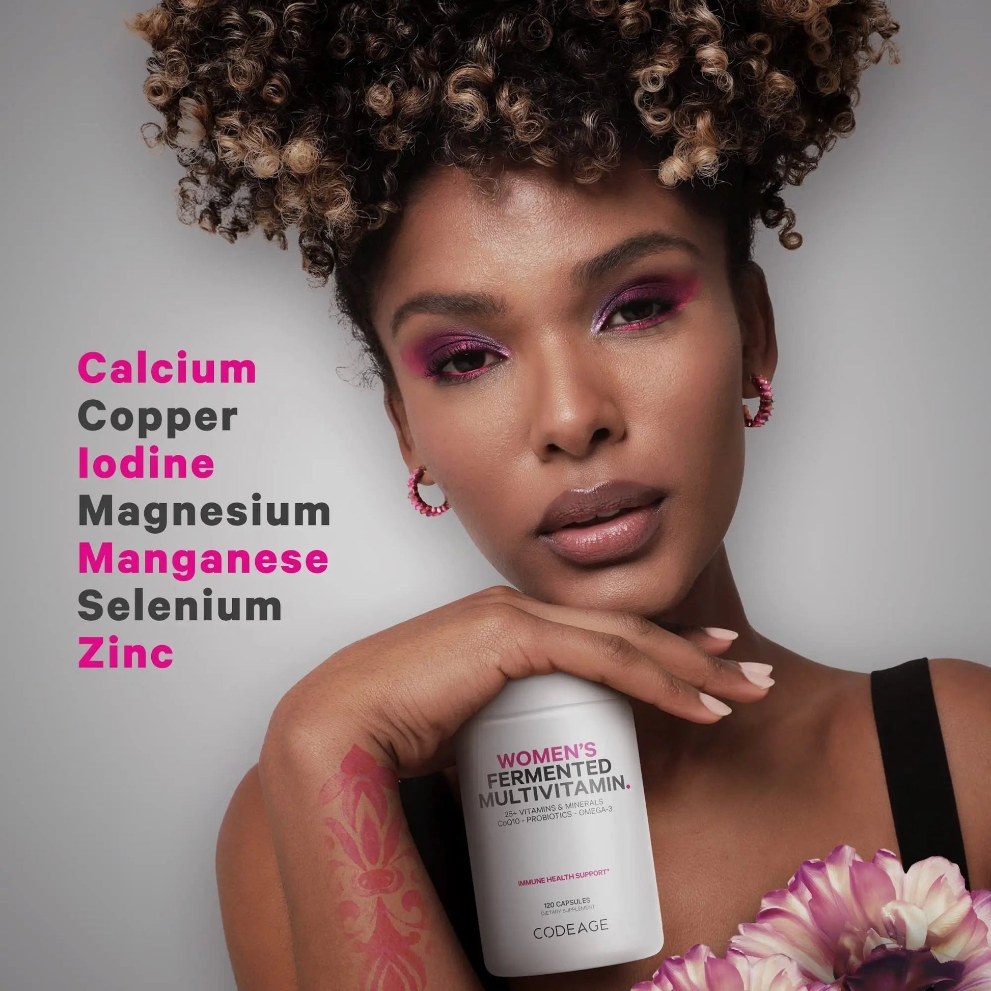 Codeage Women’s Multivitamin Bundle: Women’s Formula & Women’s Probiotic Daily Vitamins Codeage