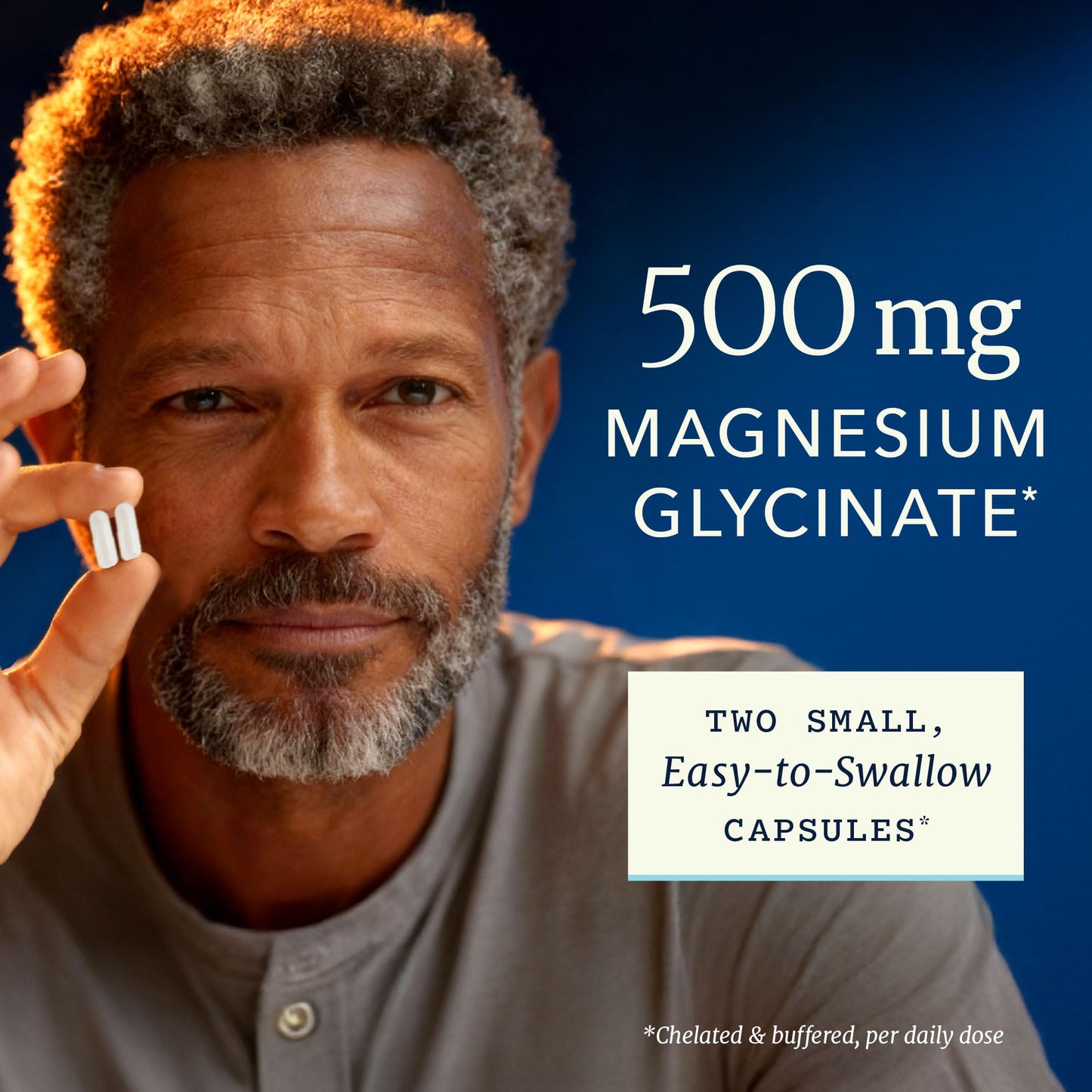 Magnesium Glycinate 500mg | High Absorption | Sleep, Muscle, Bone, Heart Health & Relaxation Support for Women & Men | Chelated Mag Glycinate