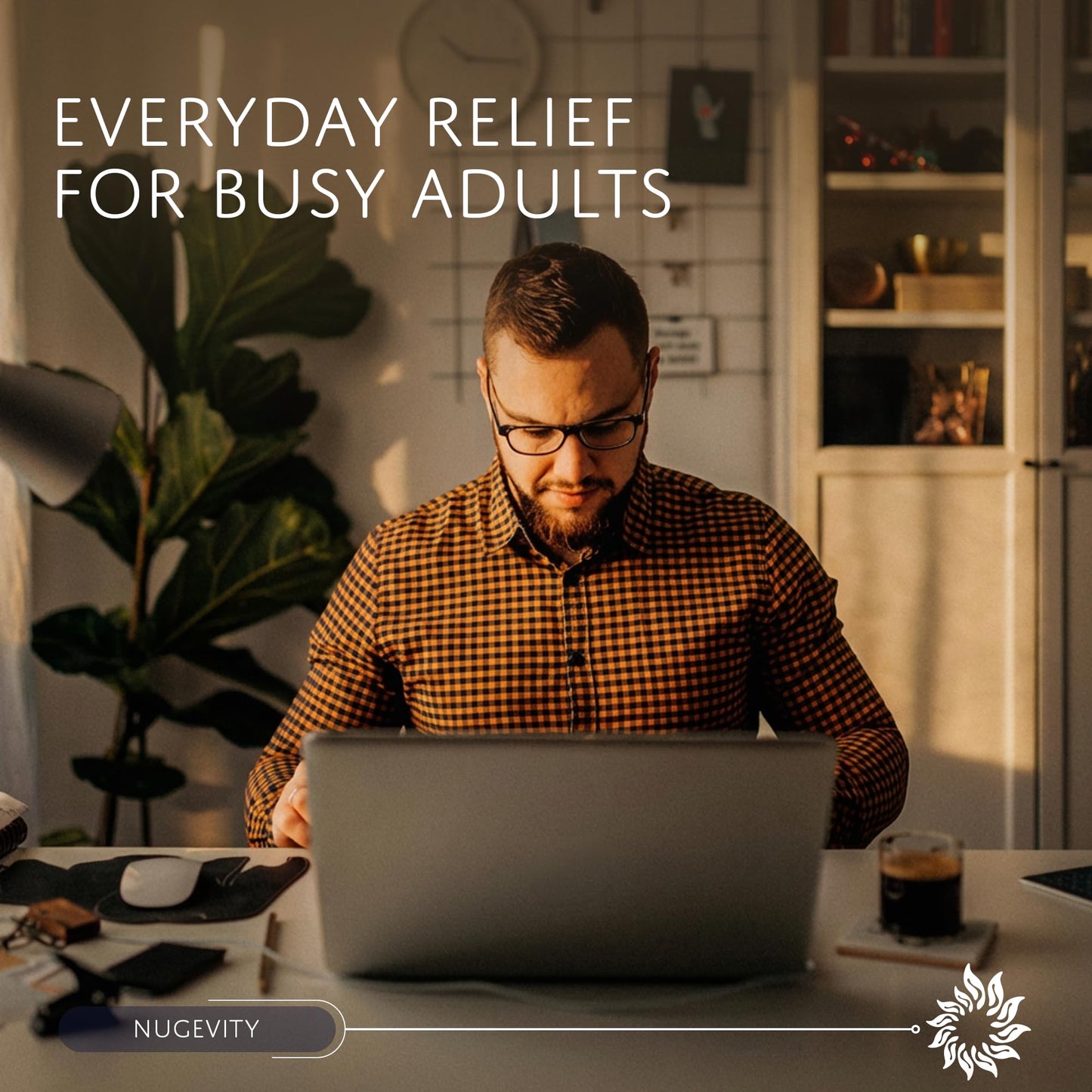 Nugevity OS2 Ocular Support Solution - Patented Eye Vitamins for Macular Health, Dry Eye and Blue Light - Lutein, Zeaxanthin, Omega 3, Astaxanthin and AREDS2 Supplements, Co-Developed by NASA, 90 ct NugevityBuy Supplements Australia