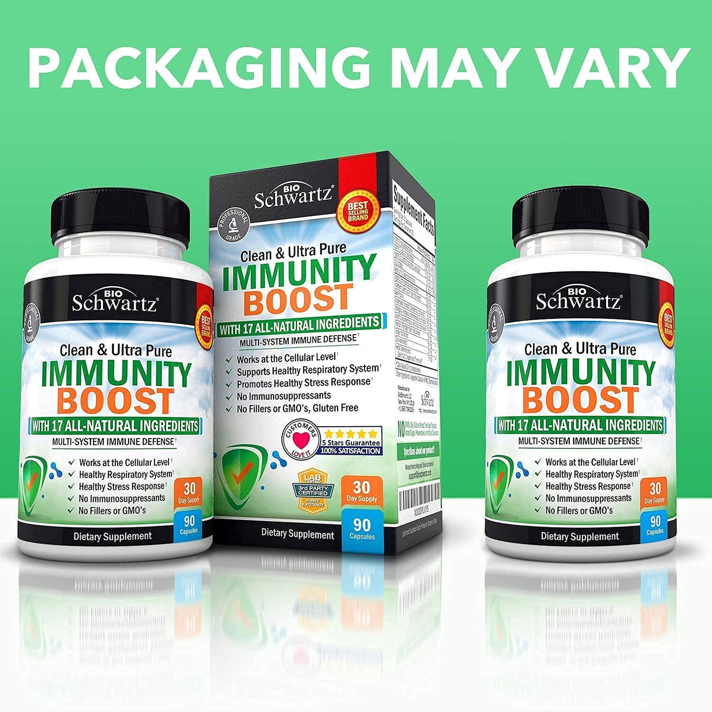 Immune Support Supplement with Vitamin C 1000mg Zinc Elderberry Extract Ginger BioSchwartzBuy Supplements Australia