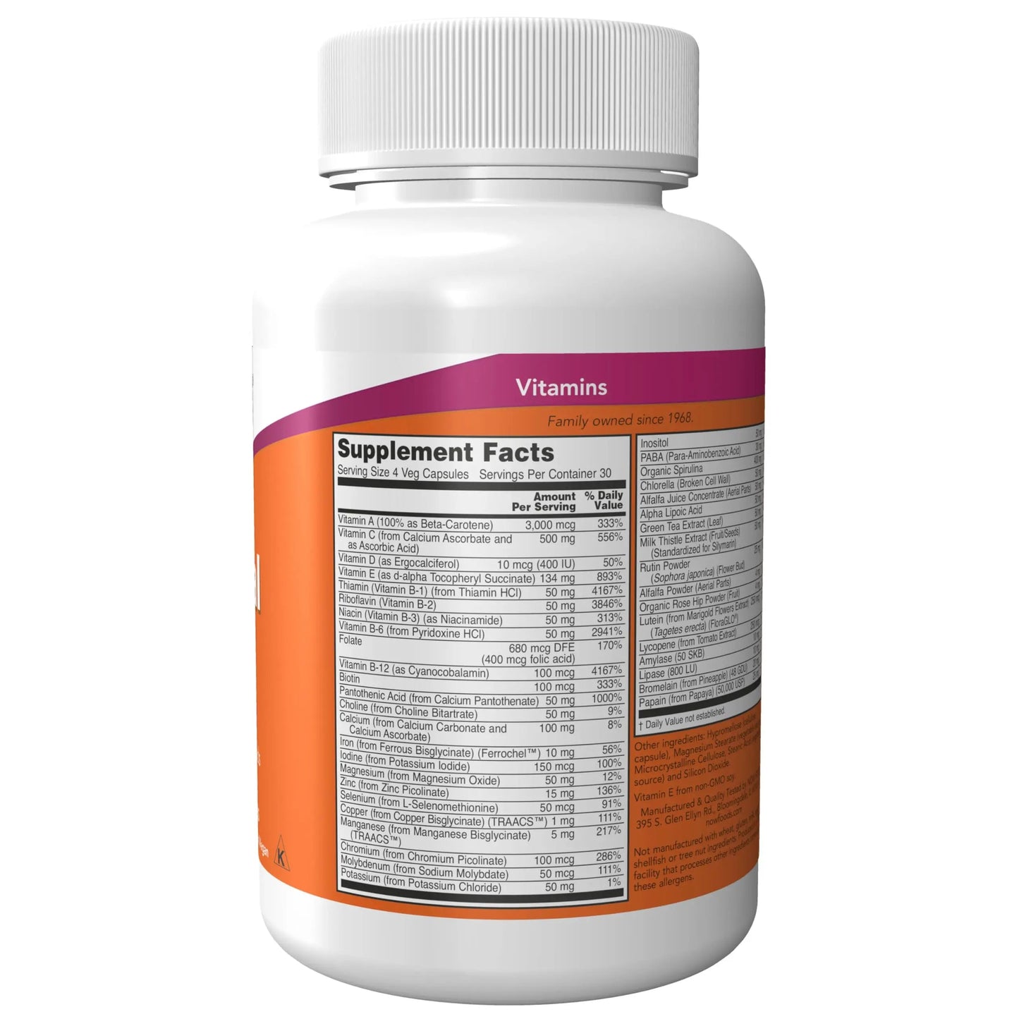 NOW Supplements, Special Two with Green Superfoods & Herbal Extracts, 120 Veg Capsules NOW Foods