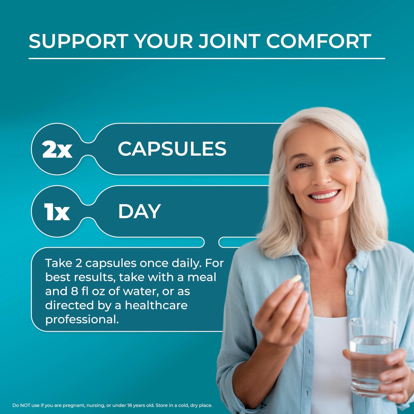 PUREHEALTH RESEARCH Comfortiq - Back Discomfort Supplement - Joint Health Support for Women & Men - with CoQ10, Turmeric, Acetyl L-Carnitine, Boswellia & More - 60 Capsules PUREHEALTH RESEARCHBuy Supplements Australia