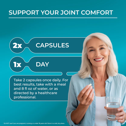 PUREHEALTH RESEARCH Comfortiq - Back Discomfort Supplement - Joint Health Support for Women & Men - with CoQ10, Turmeric, Acetyl L-Carnitine, Boswellia & More - 60 Capsules PUREHEALTH RESEARCHBuy Supplements Australia