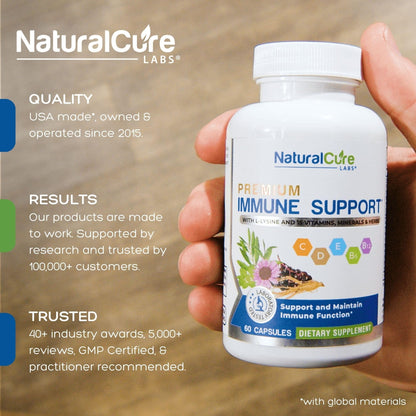 Natural Cure Labs Premium Immune Support Natural Cure LabsBuy Supplements Australia