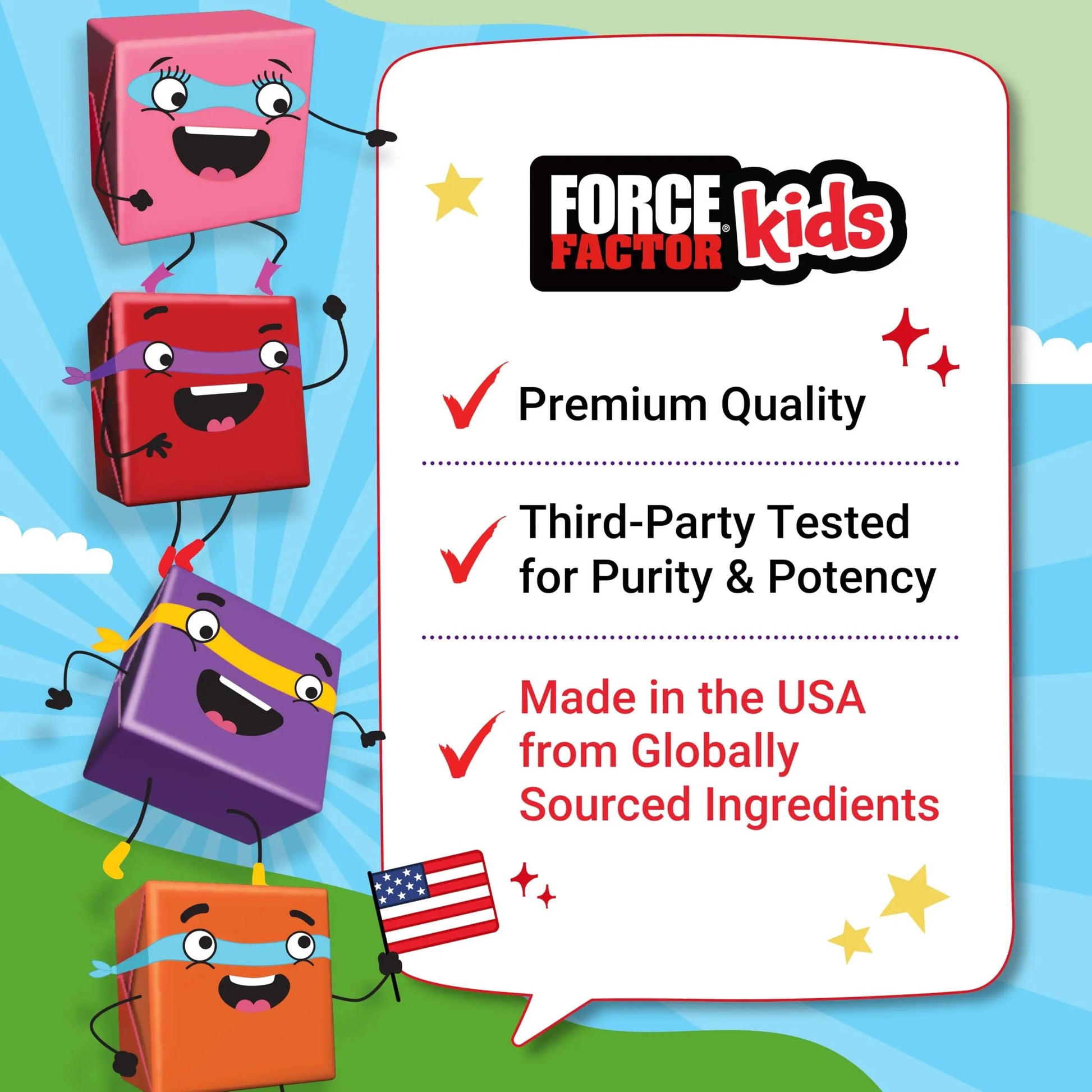 Force Factor Kids Superfood Super Chews, Kids Vitamins C & D, Immune Support Supplement with Antioxidant Support from Powdered Fruits & Veggies Force Factor
