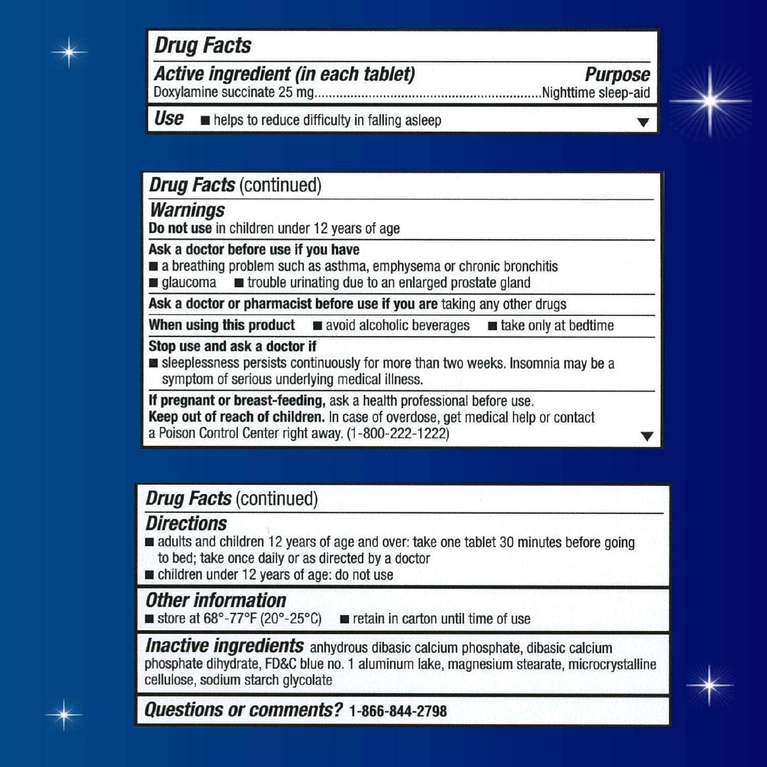 Unisom SleepTabs, Nighttime Sleep-aid, Doxylamine Succinate, 80 Tablets UnisomBuy Supplements Australia