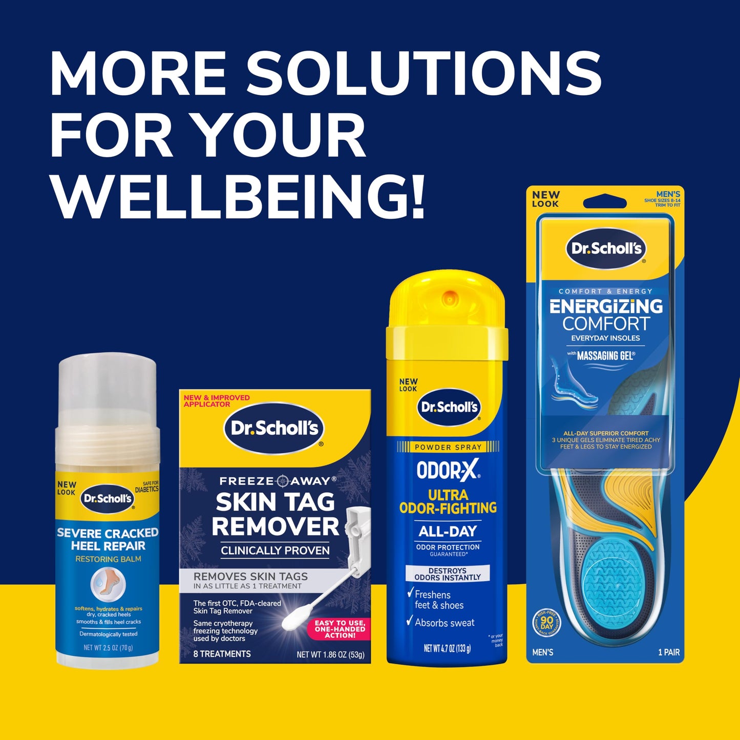 Dr. Scholl's Foot Pain Relief Liquid ROLL-ON, 3.0 oz // Clinically Tested 12-Hour Pain Relief - Penetrates Tough Nerve Pain - Works in 5 Minutes - Non-Greasy - with Lidocaine & Menthol Dr. Scholl'sBuy Supplements Australia