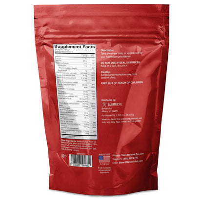 BariatricPal Iron-Free Multivitamin Soft Chew - Fruit Punch (60 Count) BariatricPal
