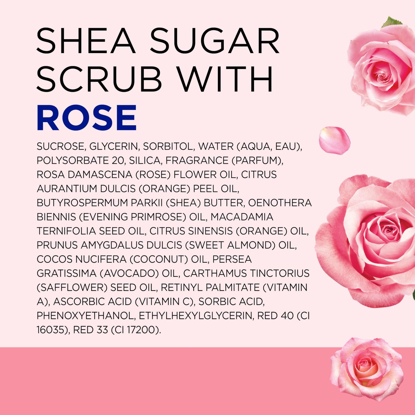 Dr Teal's Shea Sugar Body Scrub, Rose with Essential Oil, 19 oz (Pack of 3) Packaging May Dr Teal'sBuy Supplements Australia