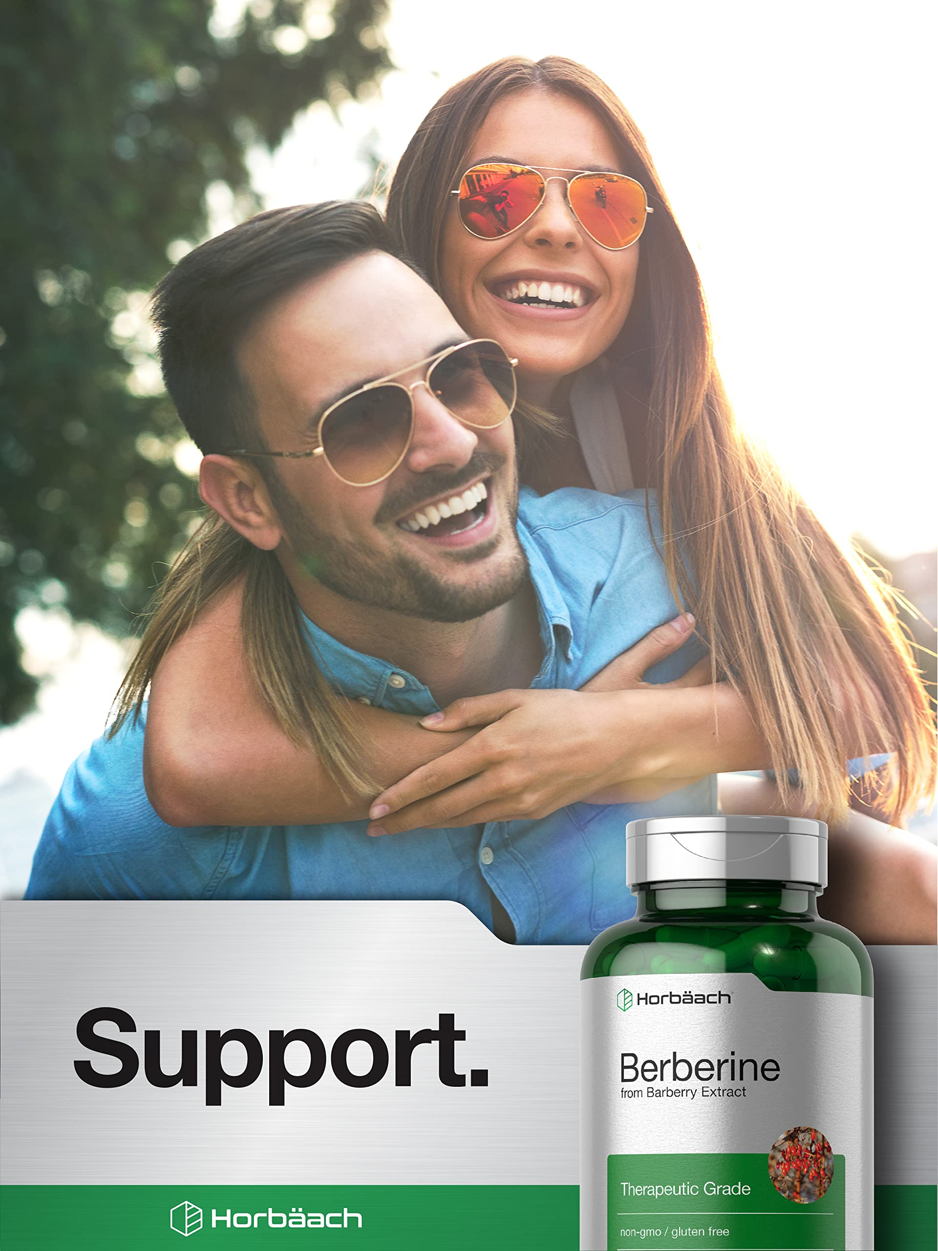 Berberine Supplement | 120 Capsules | Berberine HCl from Barberry Extract | Non-GMO HorbäachBuy Supplements Australia