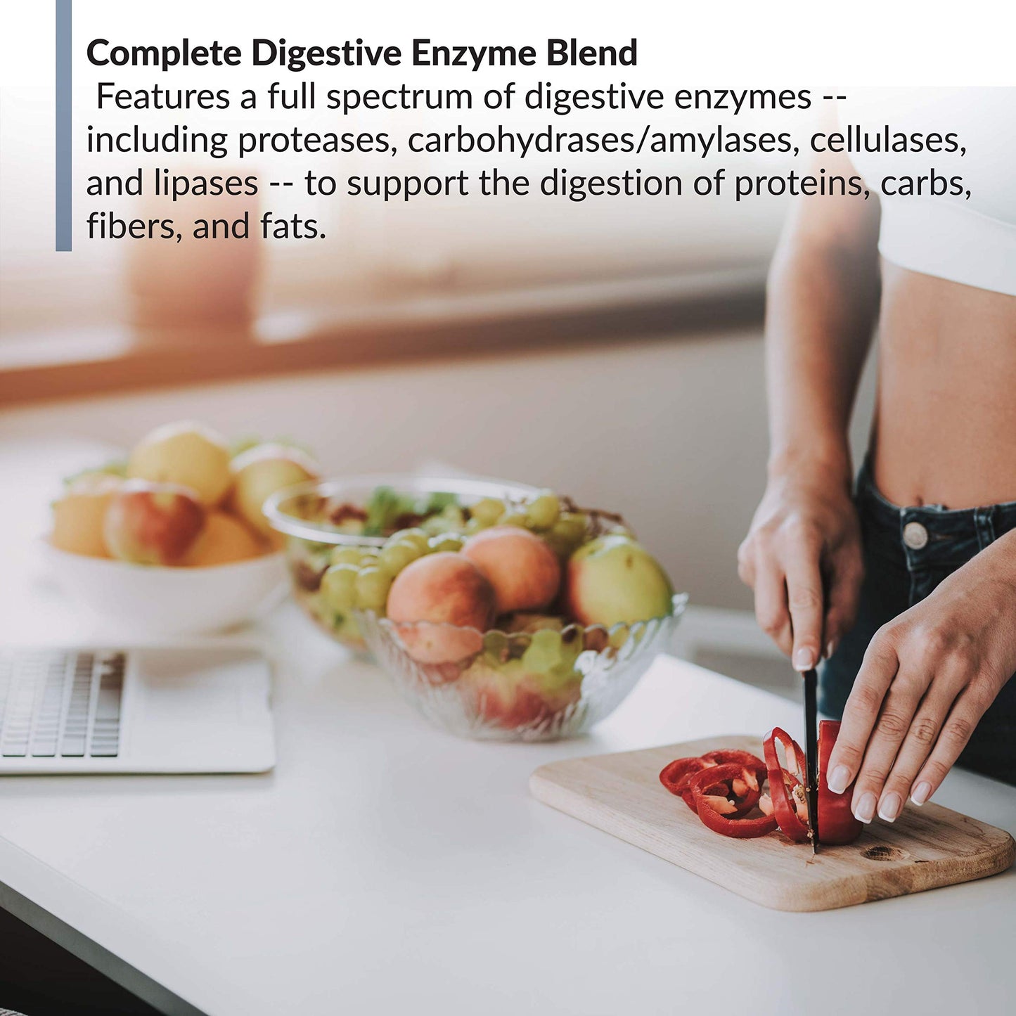 BioTrust AbsorbMax Broad Spectrum Digestive Enzyme Blend, Gluten Free, Non GMO, Digestive Support for Nutrient Digestion, Absorption and Periodic