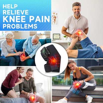 Red Light Therapy Knee Brace: Pain Relief Infrared Heating Pad 72 LED Heat Lamp Pain Relief AstarexinBuy Supplements Australia