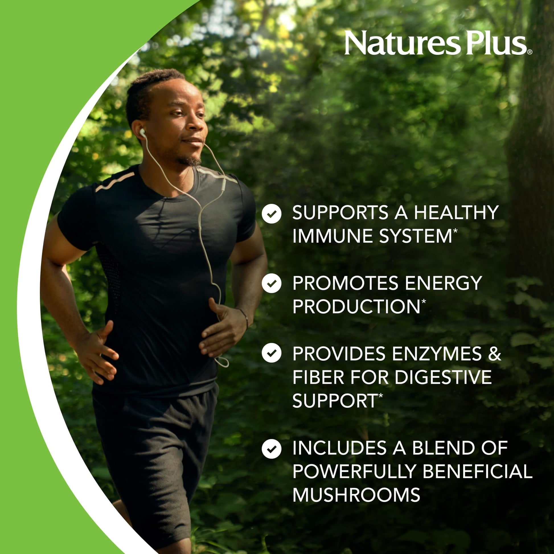 NaturesPlus SPIRU-TEIN GOLD, Vanilla - 1.03 lb - Plant-Based Protein Powder - Vitamins & Minerals for Energy - Vegetarian, Gluten Free - 13 Servings NaturesPlusBuy Supplements Australia