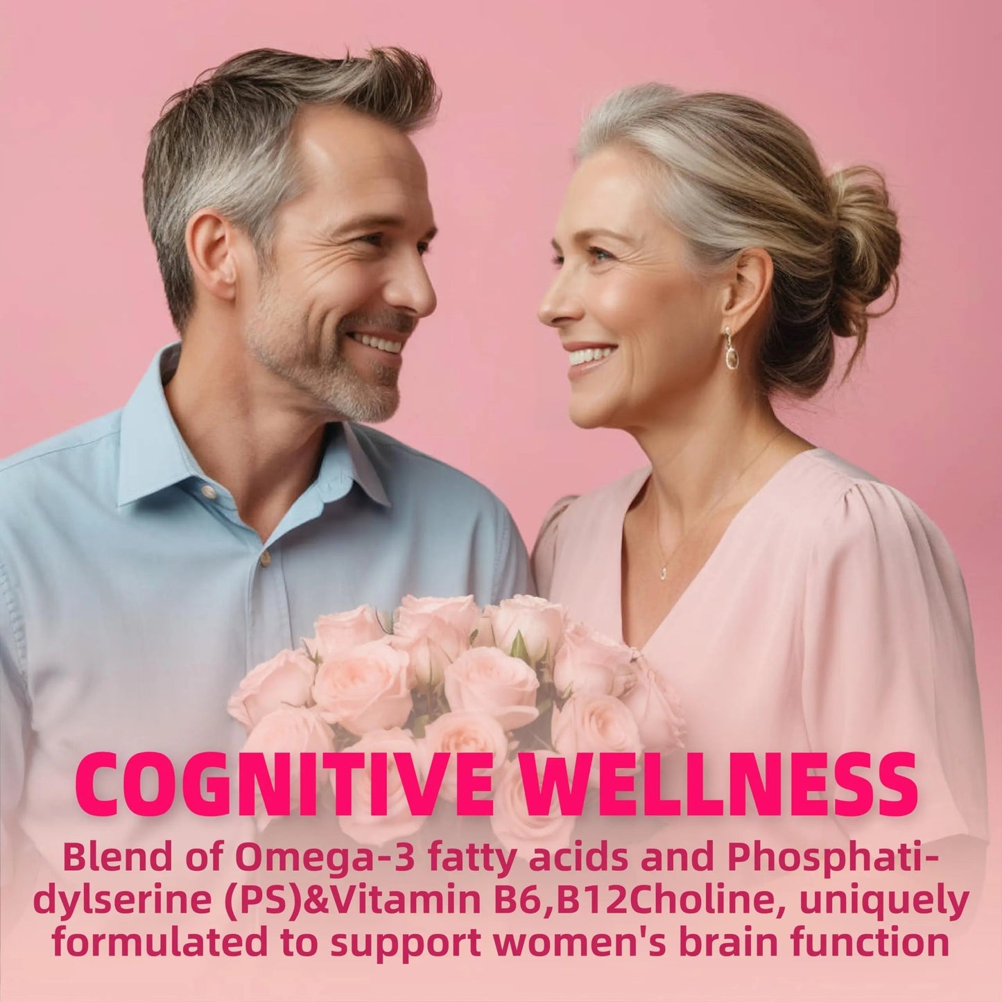 Multivitamin for Women Gummies for 40+ with Omega-3, Niacinamide, B-Complex, Lutein, Iron, Choline, Phosphatidylserine, Vitamin D3 LerinettiaBuy Supplements Australia