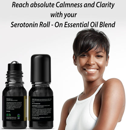 Calm Roll on Essential Oil Stress Relief Sandalwood Jasmine Destress Relaxation Calming Rolle New MiuzBuy Supplements Australia