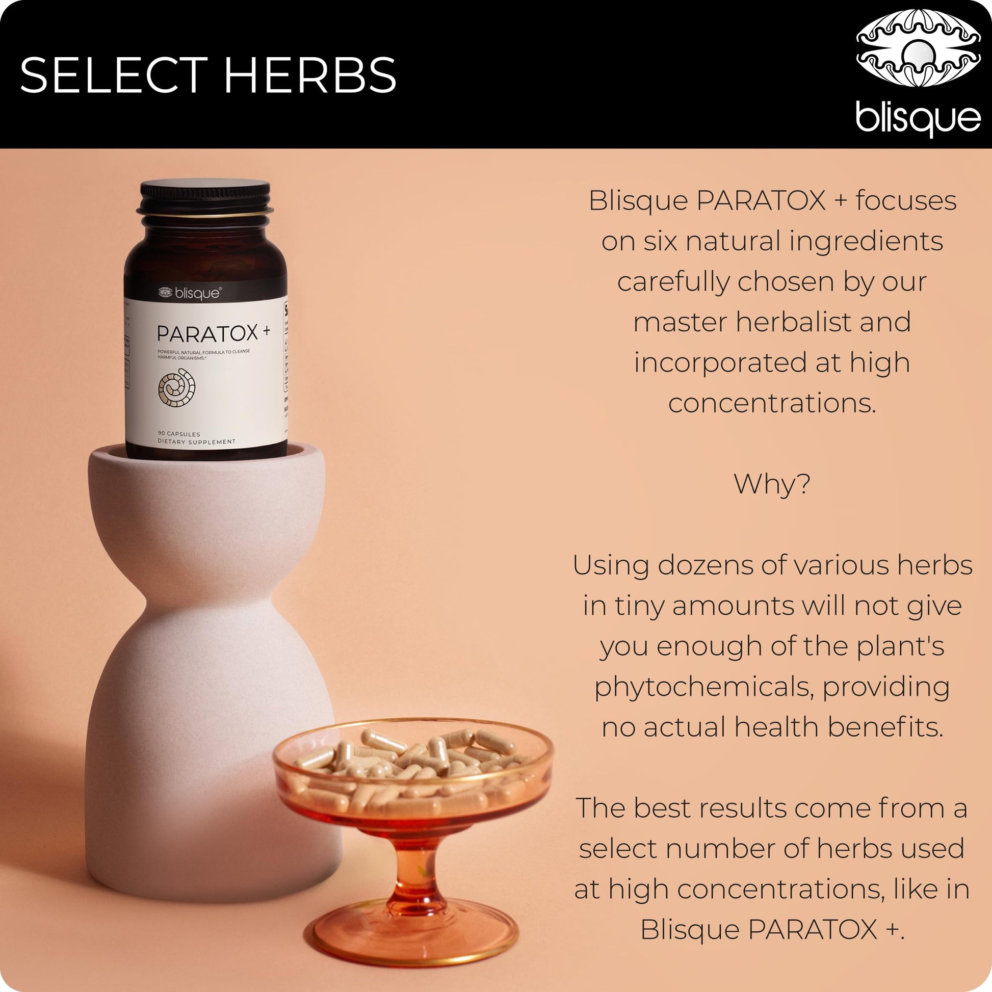 Blisque – Natural para Cleanse Support Supplement to Eliminate Harmful Organisms BlisqueBuy Supplements Australia