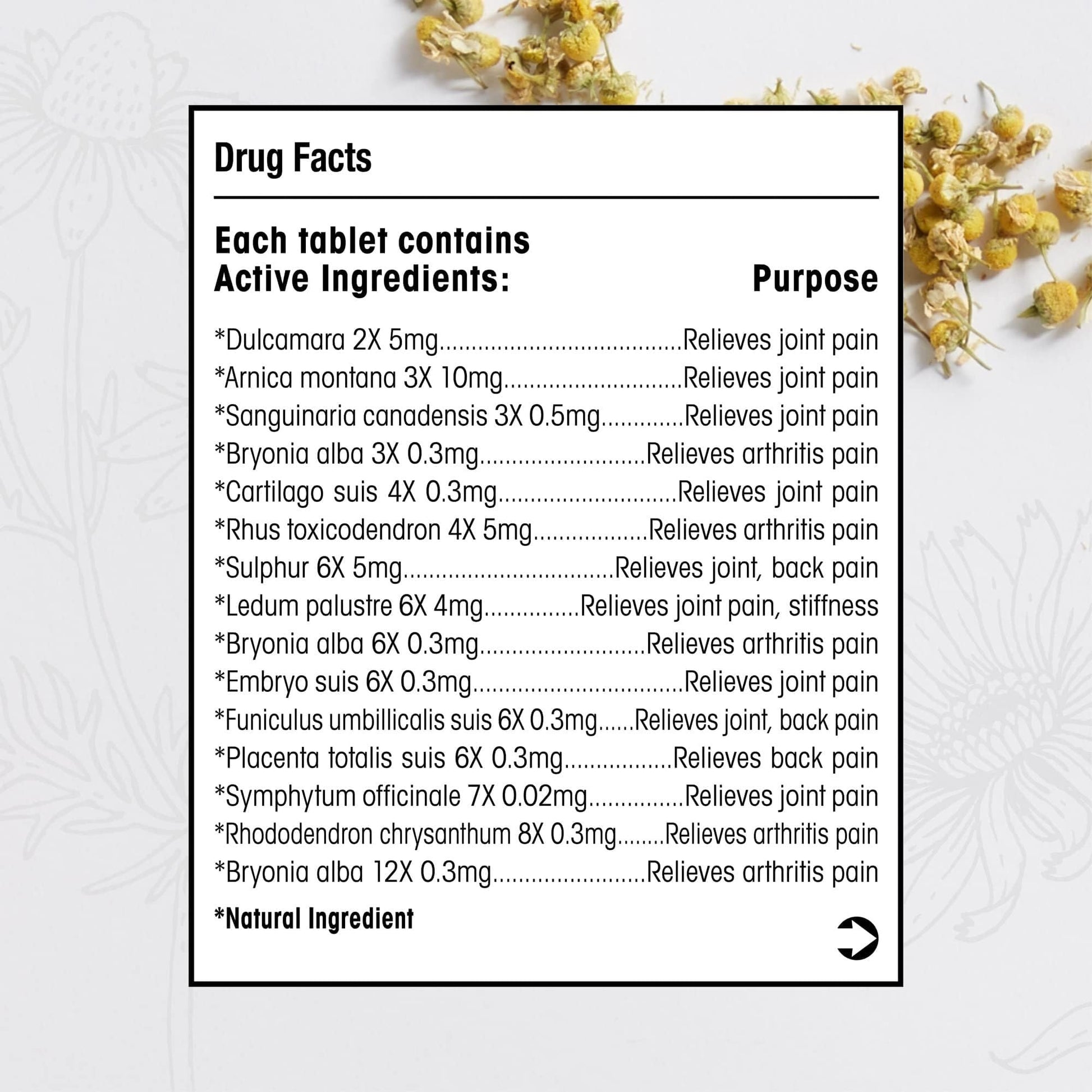 MediNatura Whole Body + Joints Bundle T-Relief Arnica +12 Natural Arthritis Pain Tablets 100ct + T-Relief Arnica +12 Natural Pain Relieving Tablets 100ct MediNaturaBuy Supplements Australia