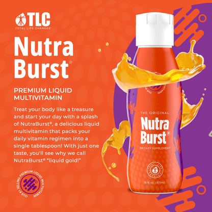 Total Life Changes NutraBurst - Liquid Multivitamin, Daily Nutritional Support, Packed with Essential Vitamins and Minerals, 16 fl. oz NUTRA BURSTBuy Supplements Australia