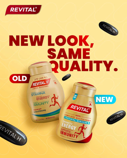 Revital - 60 Capsules RevitalBuy Supplements Australia