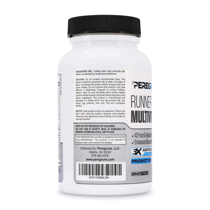PEREGRUNE Runner Multivitamin | Engineered Vitamin with Antioxidants and Complete B Complex to Support Endurance & Energy | PEREGRUNEBuy Supplements Australia
