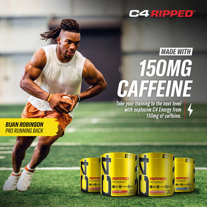 Cellucor C4 Ripped Pre Workout Powder Raspberry Lemonade | Creatine Free + Sugar Free CellucorBuy Supplements Australia