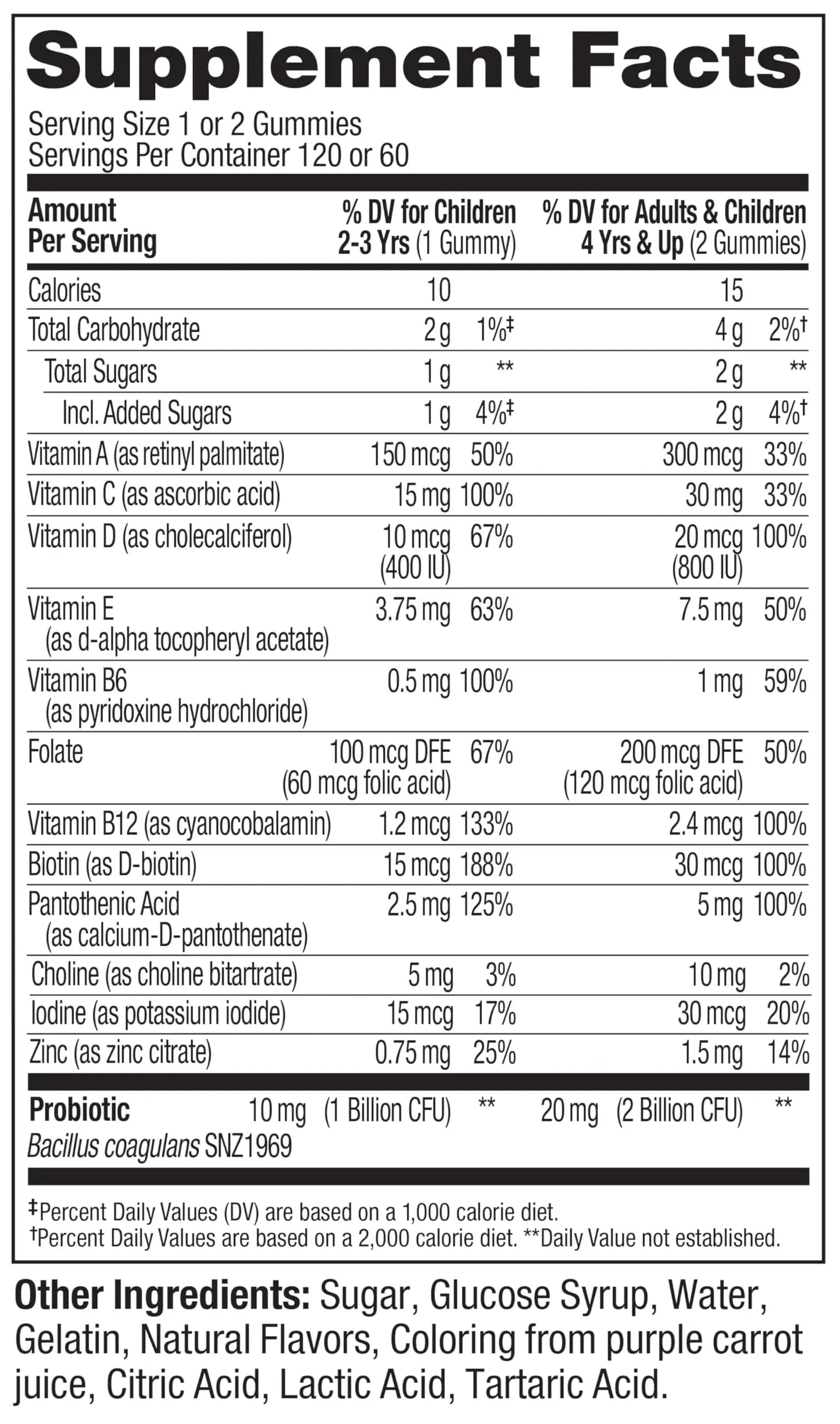 OLLY Kids Multivitamin & Probiotic Gummy, Digestive Support, Vitamins A, D, C, E, B, Zinc, Chewable Supplement OLLYBuy Supplements Australia