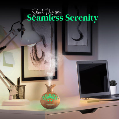 Aroma Diffuser for Essential Oils, Ultrasonic Aromatherapy Flower Oil Diffuser, Modern Cool Mist RenewgooBuy Supplements Australia