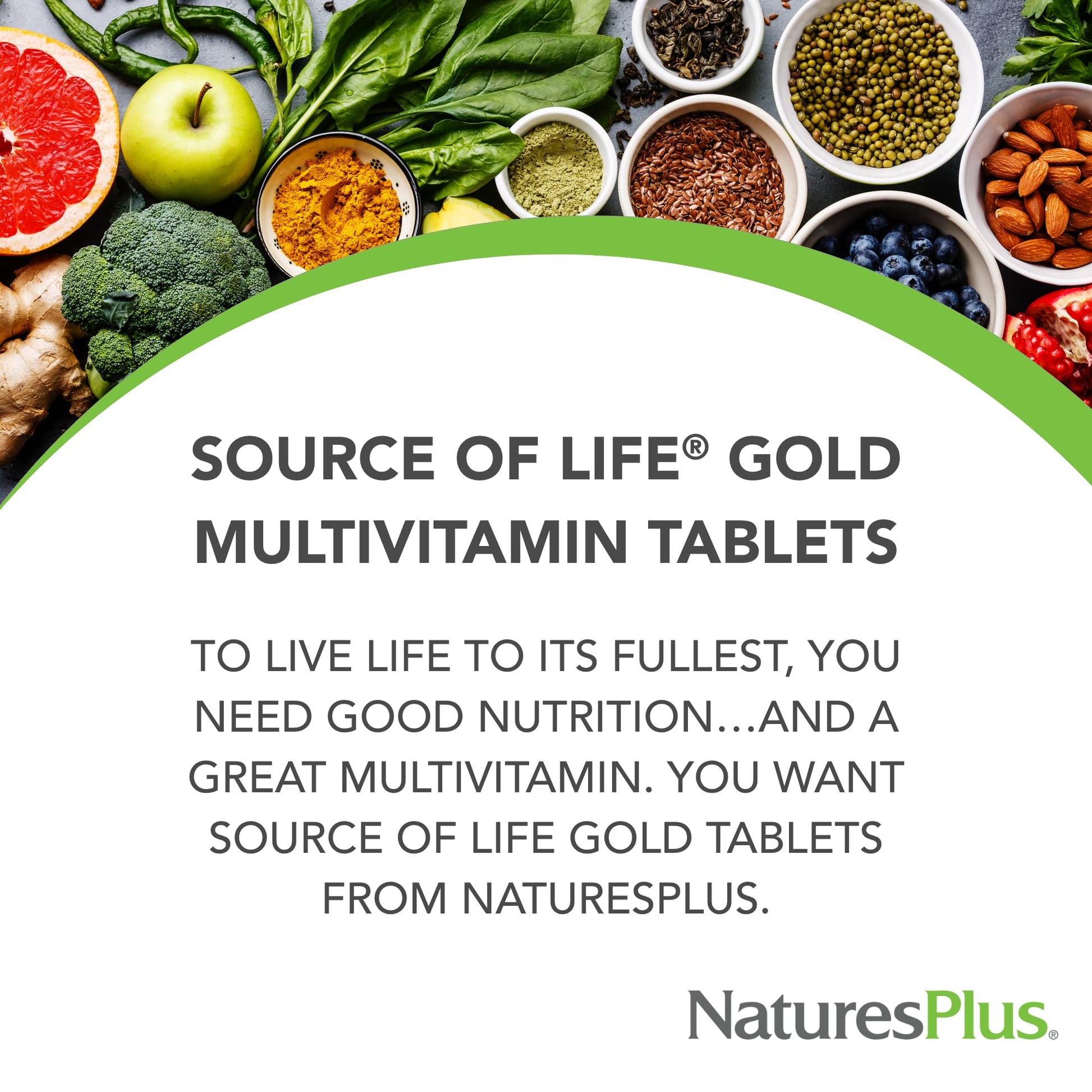 Natures Plus Source of Life Gold Multivitamin - 180 Tablets - Blood Support, Bone Support, Healthy Immune System NaturesPlusBuy Supplements Australia