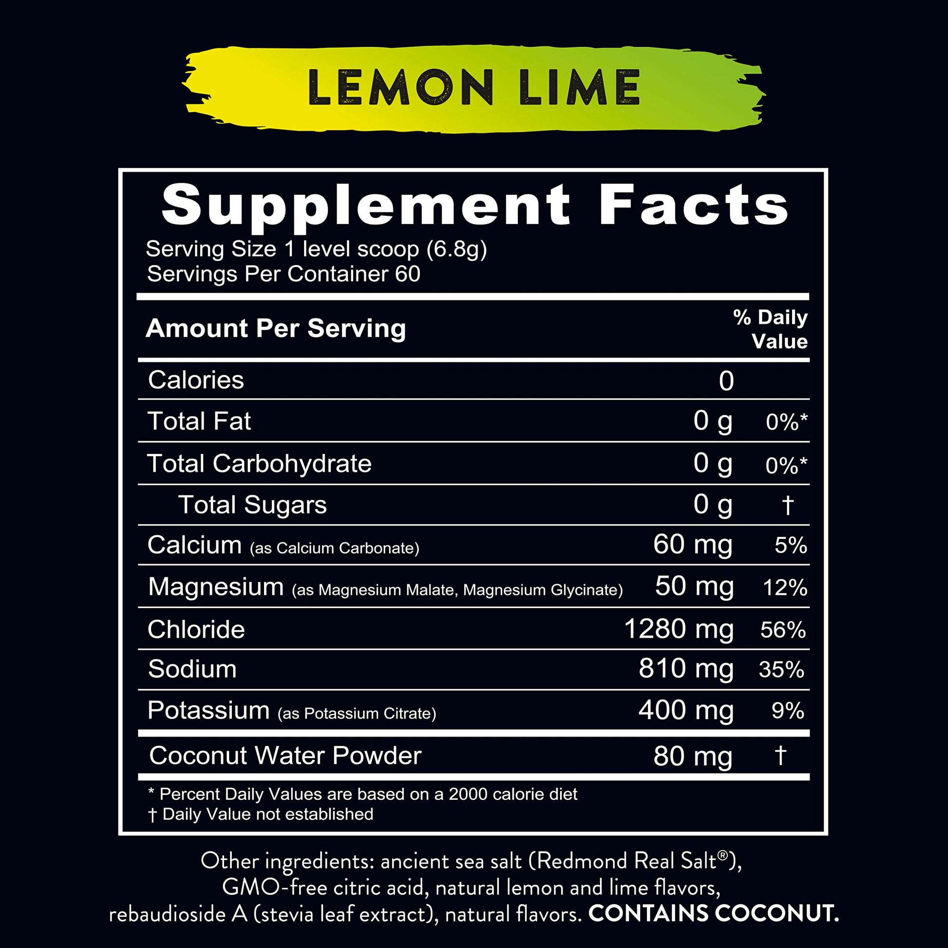 REDMOND Re-Lyte Electrolyte Drink Mix (Lemon Lime)… REDMONDBuy Supplements Australia