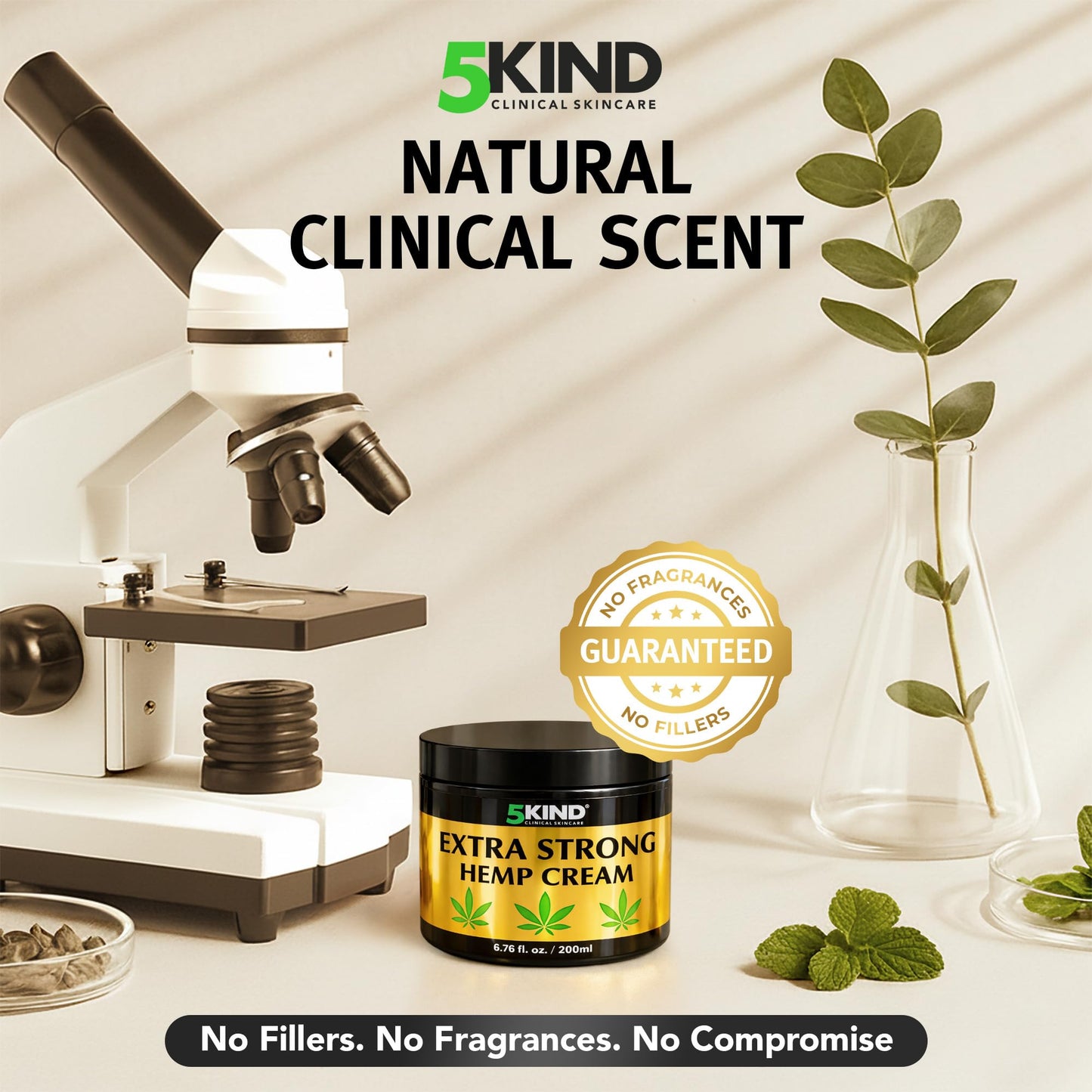 5kind Extra Strong Hemp Cream 6.76 fl oz - Maximum Strength - Natural Topical Cream - Muscle Rub for Lower Back, Joints, Neck, Knees, Shoulders 5kind clinical skincareBuy Supplements Australia