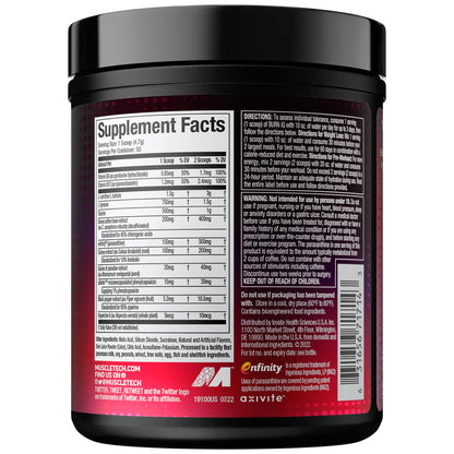 MuscleTech Burn IQ Smart Thermo Supplement Fueled with Paraxanthine Enhanced Energy MuscleTechBuy Supplements Australia