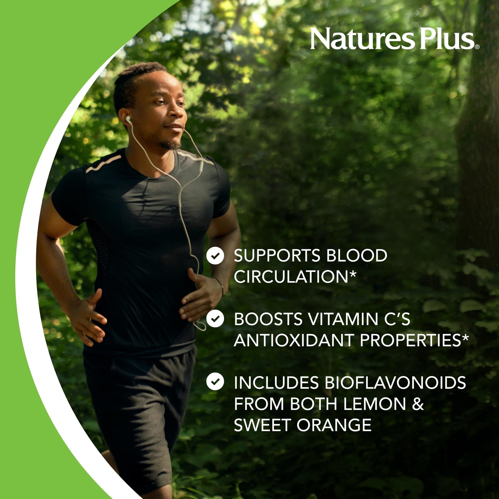 NaturesPlus Biorutin 1000 mg - 90 Tablets - Bioflavonoid & Rutin Complex - Supports Vascular Function & Circulation - Vegetarian, Gluten Free - 90 Servings NaturesPlusBuy Supplements Australia