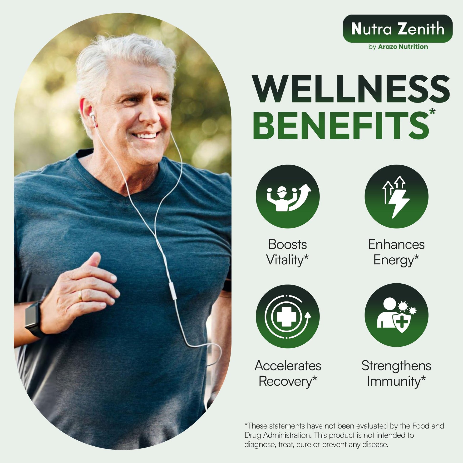 AKG Anti-Aging & Energy Boost Supplement with Vitamin B6, Vitamin C & L-Arginine – 60 Capsules for Youthful Skin, Cellular Renewal & Vitality Support Arazo NutritionBuy Supplements Australia