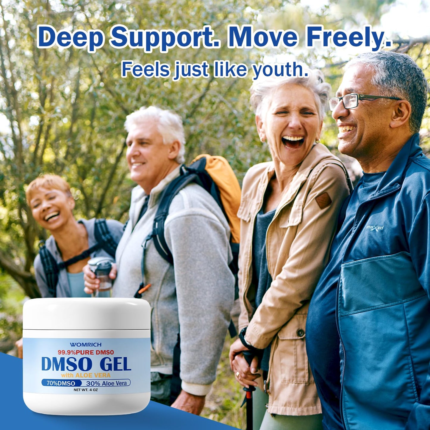 Lymph MD DMSO Gel with Aloe Vera - DMSO Pharmaceutical Grade for Joints and Muscles - Dimethyl Sulfoxide Cream 4 Oz - High Purity & Low Odor Lymph MDBuy Supplements Australia