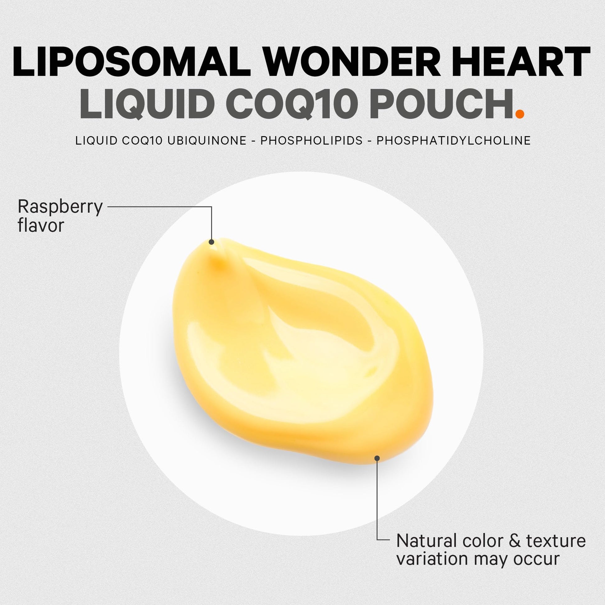 Codeage Wonder Heart Liquid CoQ10 Liposomal Ubiquinone Supplement, Coenzyme Q10 Heart Vitamins, Non-GMO Sunflower Phosphatidylcholine Vegan Blend, Raspberry Flavored Softgel, Pack of 30 Pouches CodeageBuy Supplements Australia