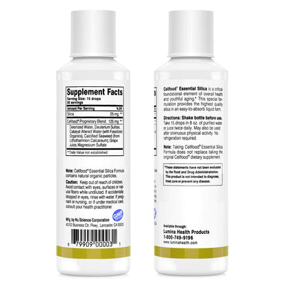 Cellfood Essential Silica Anti-Aging Formula, 4 fl oz - Supports Healthy Bones, Joints, Hair CellfoodBuy Supplements Australia