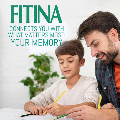 Fitina Brain Supplements for Memory and Focus with Vitamin B6 & Thiamine | High-Dose B Vitamins Nervous System and Cognitive Health Support, Daily Supplement Formula for Adults, 60 Tablets (2-Pack) FitinaBuy Supplements Australia